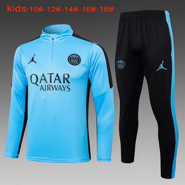 Ninos Sudadera De Training PSG 2024-25 Azul 2